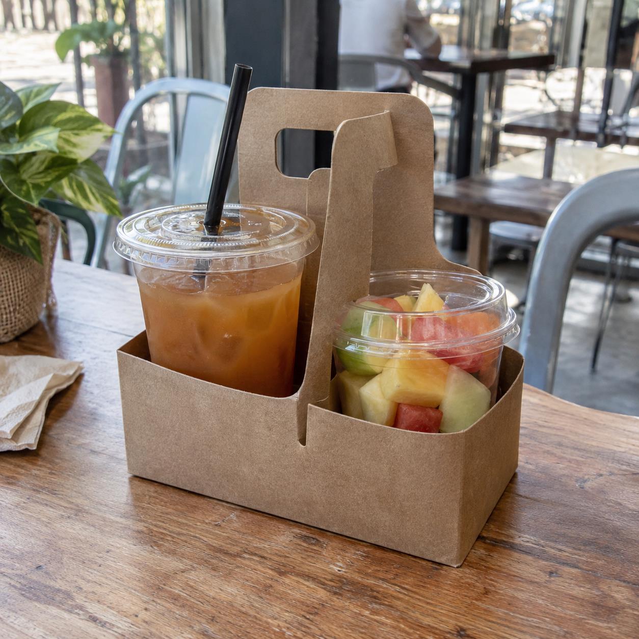 Illustrative concept of Takeaway Combo Pack