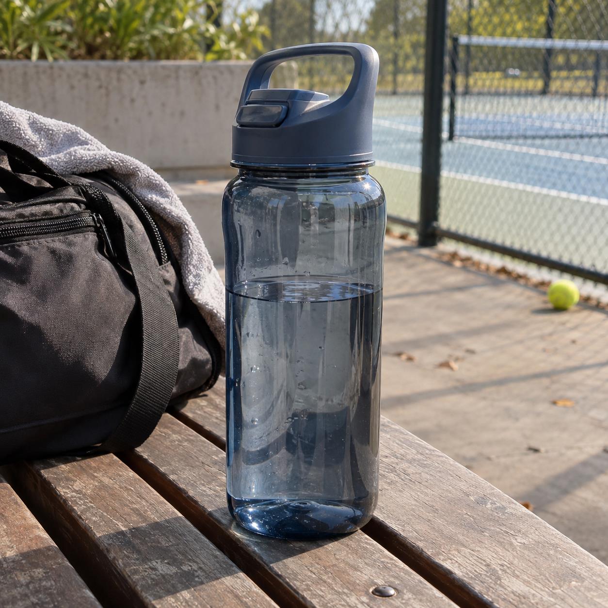 Illustrative concept of Carry Bottle