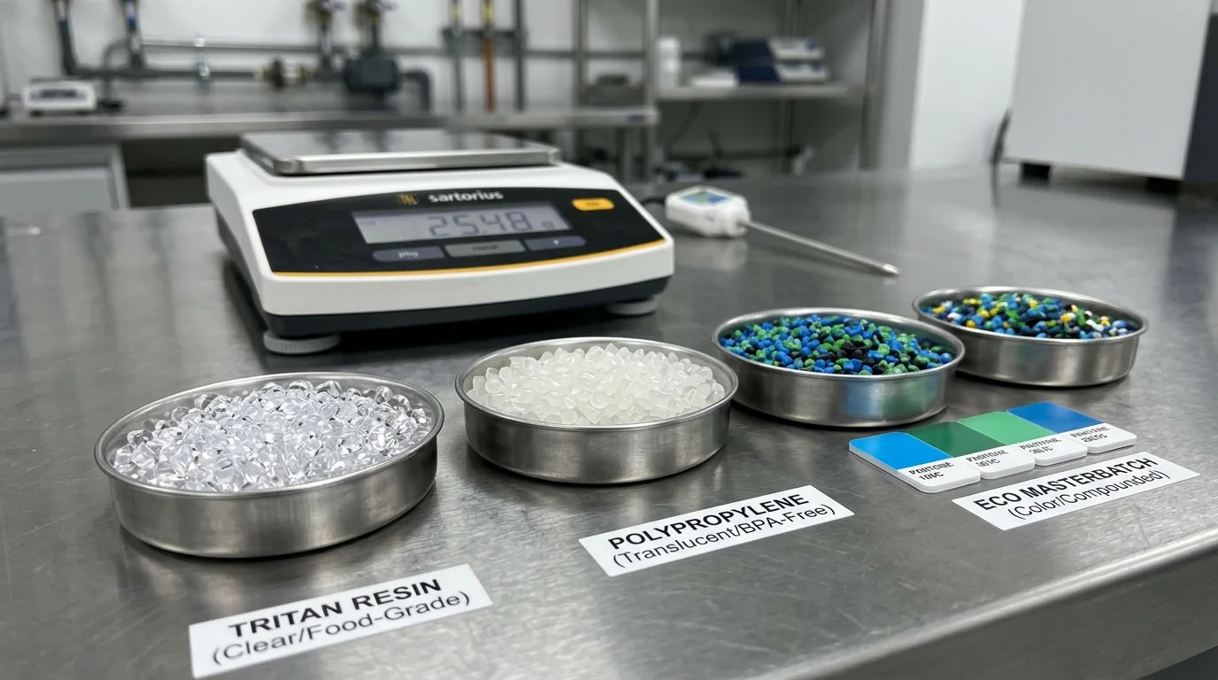 Tritan, PP, AS and food container resin comparison